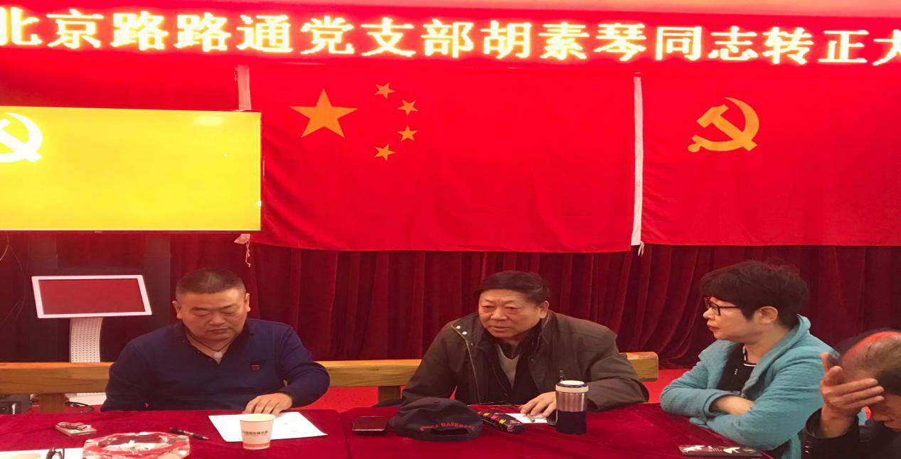 北京路路通保洁服务有限公司召开党支部大会(图3)